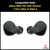 Medium & Large Soft Ear Tips for Jabra Elite 75t/ 65t/ Active/ 7 Pro/Elite 3/ Elite 4 Earphones | Noise Isolating Replacement Memory Foam Eartips