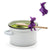 Witch Shaped Spoon Holder for Kitchen | Steam Releaser & Spoon Holder for Your Utensils | Durable, Heat Resistant & BPA-Free Silicone Spoon Rest (Purple)