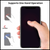Universal Phone Loop Strap for Smartphone Cases | Sleek & Stylish Mobile Cover Holder Finger Grip | Flexible Selfie Silicone Grip,Black - 1pc (Phone Holder Band)