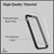 Modular Bumper Cover for I-Phone 14 Pro Max | Raised Edge Camera Protection Frame | Minimal Case for Mag-Safe Wireless Charging