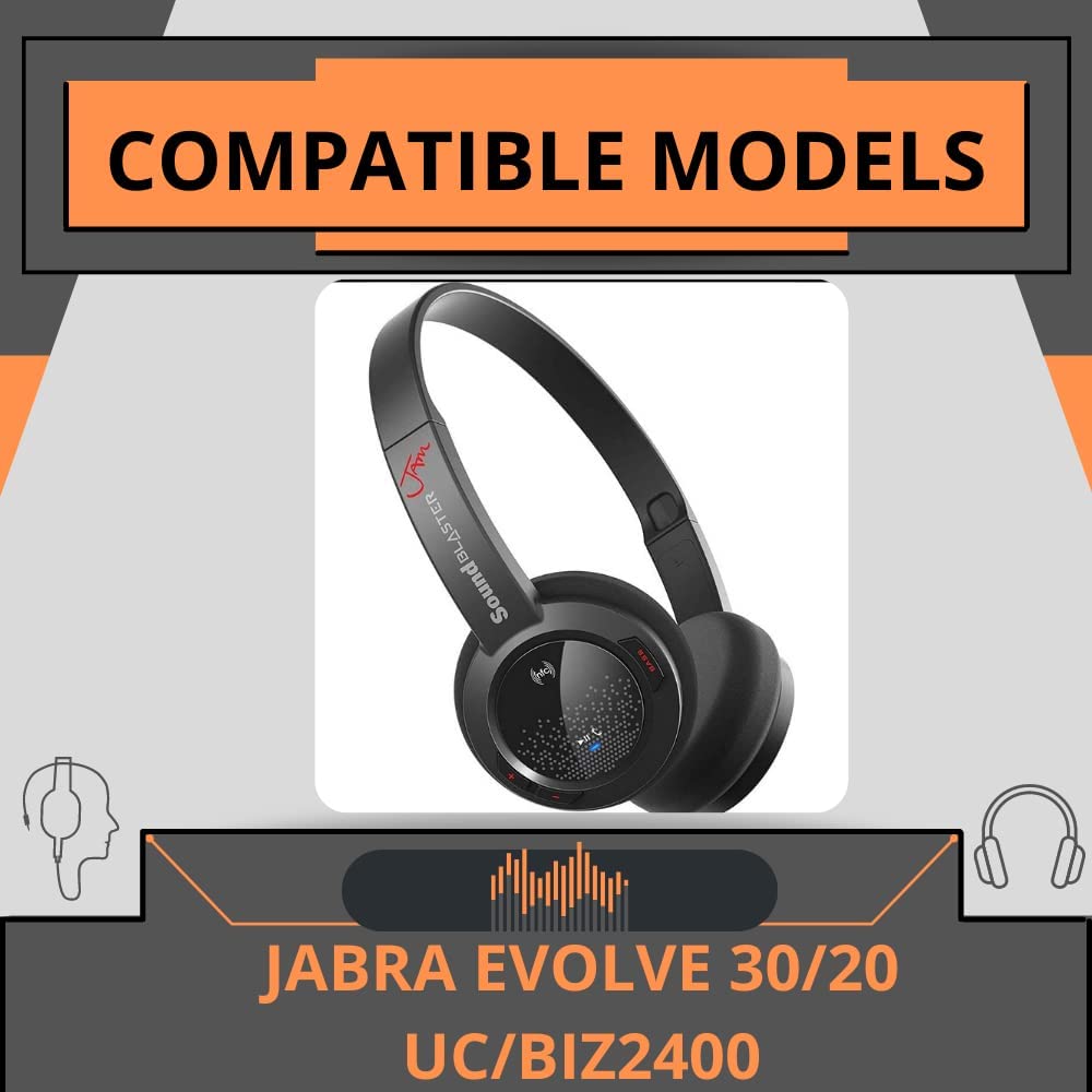 Jabra EVOLVE 20 UC Stereo Headset (Foam)