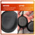 Headphone Cushion for J-abra Evolve2 30 Headphones | Replacement Ear Cushion Cover Ear Pads | Protein Leather & Soft Foam Ear Cushions (Black)