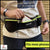 Unisex Running Waist Belt Waterproof & Sweatproof | Adjustable Elastic Strap & Headphone Hole Waist Pouch Men | Belt Waist Bag Perfect for Carrying Phone, Bottle & Other Essentials (Black)