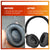 Headphone Cushion Compatible with JBL Live 650BTNC, Live 660BTNC, E65BT, E65BTNC, Duet NC Headphones | Replacement Earpads Earcups Cover | Mesh Fabric & Memory Foam Ear Cushion (Black)