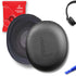 Headphone Cushion for J-abra Evolve2 30 Headphones | Replacement Ear Cushion Cover Ear Pads | Protein Leather & Soft Foam Ear Cushions (Black)