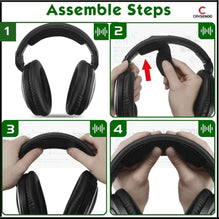 Combo of Headphone Cushion Headband Cover Compatible with