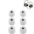 Compatible with KZ ZSX IEM Tips Eartips Earpads Earplugs (Grey Memory Foam)(Small + Medium + Large, Grey) 3 Pairs (6PCS)