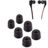 Compatible with Sony XBA-H1 Tips Eartips Earpads Earplugs (Small + Medium + Large)