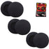 Crysendo Ear Muffs Headphone Cushion (70mm / 7cm) 6Pcs 5mm Thick Replacement Earpads for Headphone Sponge Cover | High-Density Foam Ear Cushion for Headphones for Enhanced Comfort and Long Life