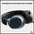 Crysendo Headphone Headband For SteelSeries Arctis 3, Arctis 5 Headphones | Replacement Headband Flex Fabric & Velcro Soft Pads (Black) Crysendo
