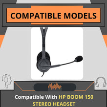 Hp boom outlet 150 stereo headset