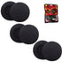 Headphone Cushion Compatible with HP Boom 150 | 5MM Thick Replacement Foam Sponge Ear Pads | High Density Foam Ear Muffs | Pack of 6 pcs /3 Pairs (Black)