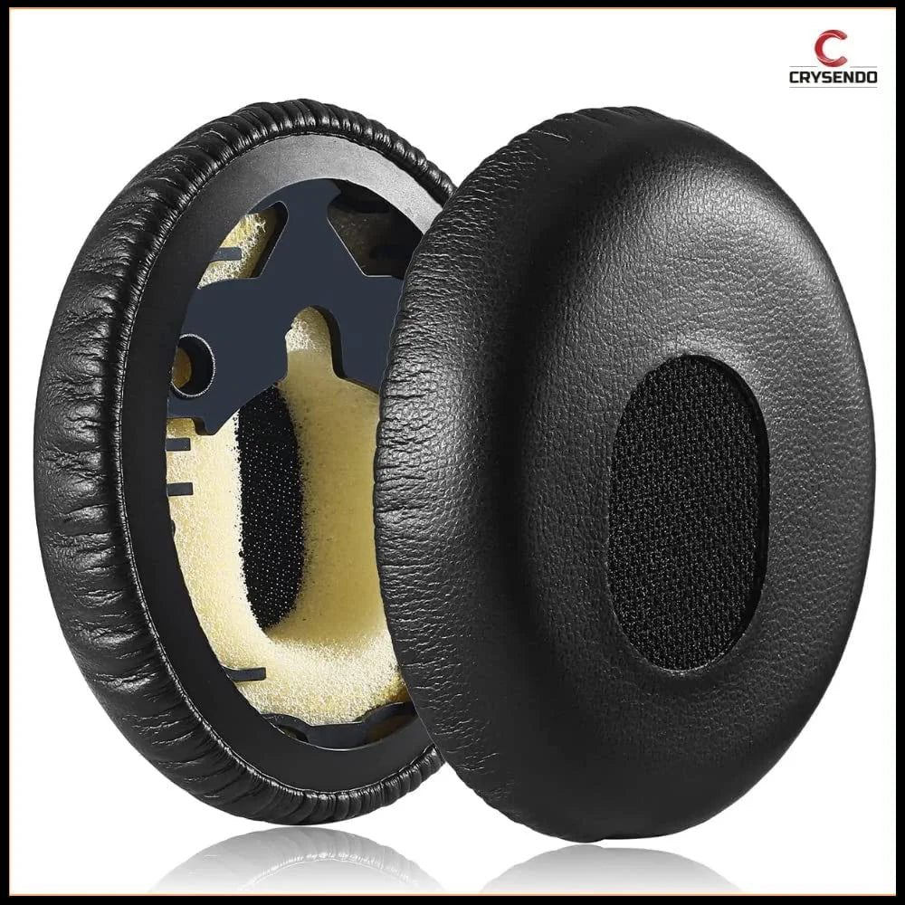 Headphone Cushion Headband for Bose QC3 Headphone Replacement Headband Pads Earpads Protein Leather Memory Foam Black