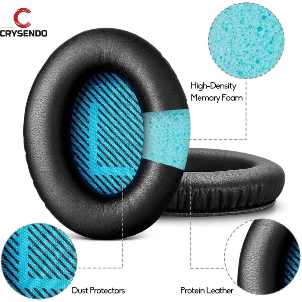 Replacement Ear Pads for Bose Quiet Comfort 2 15 25 35 QC2 QC15 QC25 Q