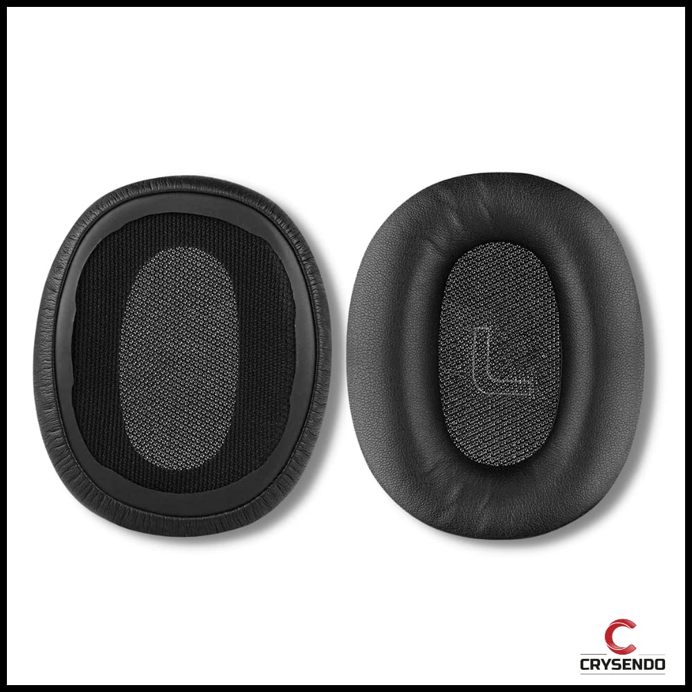 Headphone Cushion for Edifier W820BT and W828NB Headphones Replacement Ear Cushion Foam Cover Ear Pads Soft Cushion Protein Leather Memory Foam