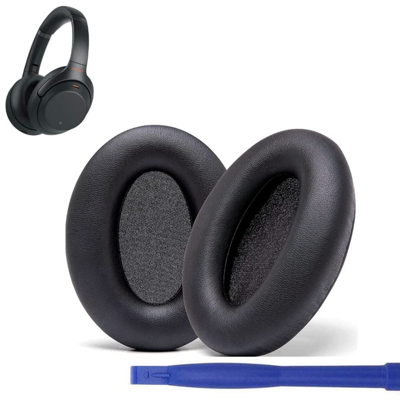 SOULWIT Professional Earpads Cushions Replacement for Sony WH-1000XM3  (WH1000XM3) Over-Ear Headphones, Ear Pads with Softer Protein Leather,  Noise
